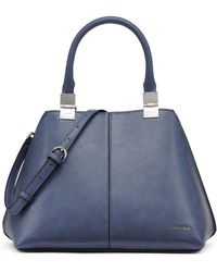 Calvin Klein - Granite Convertible Satchel - Lyst