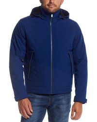 Weatherproof - Flex Tech Hooded Shirt Jacket - Lyst