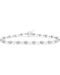 Macy's - Diamond Bar Link Bracelet (1/2 Ct. T.w. - Lyst