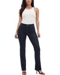 Guess - Shape Up High-rise Straight-leg Jeans - Lyst