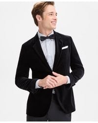 BOSS - Hugo By Slim-fit Solid Velvet Sport Coat - Lyst