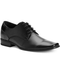 Calvin Klein - Brodie Shimmer Square Toe Oxfords - Lyst