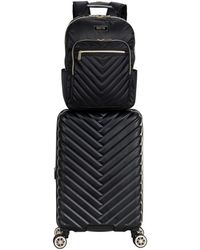Kenneth Cole - Madison Square Hardside Chevron Expandable 2pc 20" Carry On luggage + Matching 15" Laptop Backpack Set - Lyst