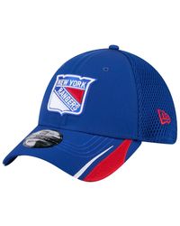 KTZ - New York Rangers Linear Featherweight 39thirty Flex Hat - Lyst