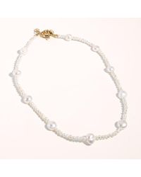 Joey Baby - 18k Gold Plated Mixed Large & Small Freshwater - Lyst