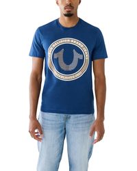 True Religion - Short Sleeves Strike Horseshoe T-shirt - Lyst