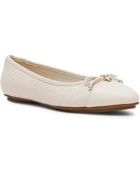 Anne Klein - Luci Cap Toe Ballet Flats - Lyst