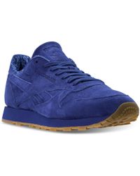 Lyst - Reebok Men's Classic Leather Tdc Casual Sneakers From Finish ... Reebok - Men's Classic Leather Tdc Casual Sneakers From Finish Line - Lyst