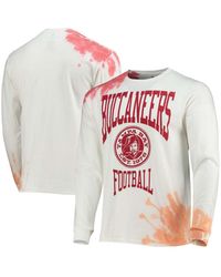 Men's Buffalo Bills Junk Food Royal Tie-Dye Long Sleeve T-Shirt