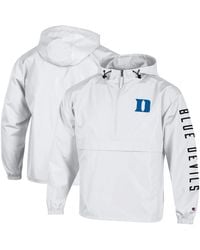 Champion - Alabama Crimson Tide Cloud Packable Half-zip Hooded Jacket - Lyst
