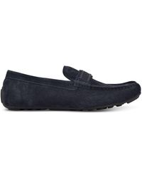 Calvin klein men's loafers black Clearance