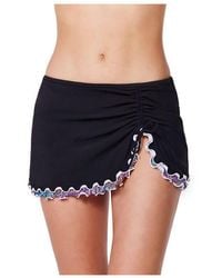 Gottex - Layla Tricolore Side Slit Skirted Bottom - Lyst