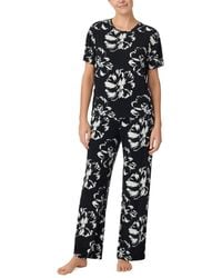 Sanctuary - 2-pc. Knit Jersey Short-sleeve Long Pajama Set - Lyst