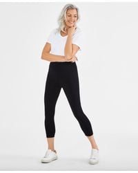 Style & Co. - Petite High-rise Cropped leggings - Lyst
