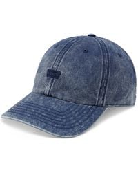 Levi's - Snow Washed Batwing Logo Baseball Hat - Lyst