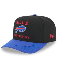 KTZ - Black/royal Buffalo Bills 2025 Nfl Draft A-frame 9fifty Snapback Hat - Lyst