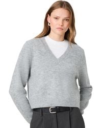 French Connection - Suzie Oversized V-neck Pullover - Lyst