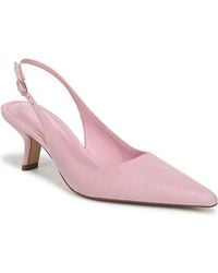 Sam Edelman - Bianka Slingback Kitten-heel Pumps - Lyst