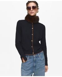 Mango - Cuff Opening Cardigan - Lyst