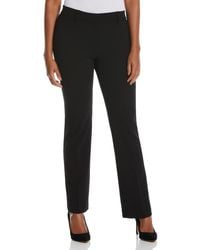 Rafaella - Petite Stretch Pull On Classic Fit Crepe Pants - Lyst