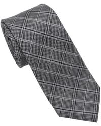 KARL LAGERFELD - Glen Plaid Pattern Classic Tie - Lyst