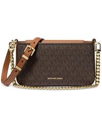 Michael Kors - Bryant Small Convertible Crossbody Pouchette - Lyst