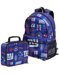 Outerstuff - New York Giants Backpack And Lunchbox Set - Lyst