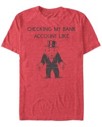 Fifth Sun - Monopoly Checking My Bank Account Like Short Sleeve T-shirt - Lyst