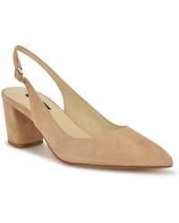 Nine West - Kamsee Block Heel Slingback Pumps - Lyst