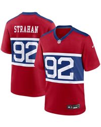 Nike - Michael Strahan Century New York Giants Alternate Reti Player Game Jersey - Lyst