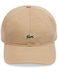 Lacoste - Adjustable Logo Cap - Lyst