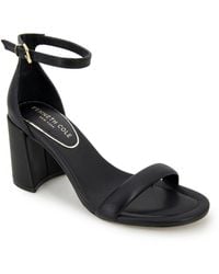 Kenneth Cole - Luisa Block Heel Sandals - Lyst