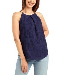 Bcx - Patchwork Embroidery Halter Neck Top - Lyst