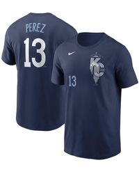 Nike - Salvador Perez Kansas City Royals 2024 City Connect Fuse Name Number T-shirt - Lyst