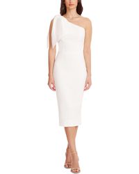Dress the Population - Tiffany Asymmetrical Midi Dress - Lyst