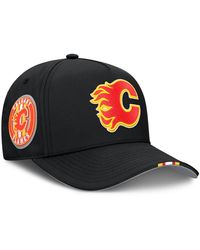Fanatics - Calgary Flames 2025 Nhl Draft Authentic Pro On-stage Podium A-frame Adjustable Hat - Lyst
