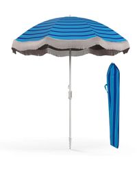 COSTWAY - 6.5 Ft Outdoor Fringe Patio Umbrella - Lyst