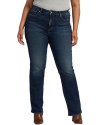 Silver Jeans Co. - Plus Size Infinite Fit One Size Fits Three High Rise Bootcut Jeans - Lyst