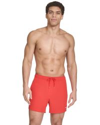 Calvin Klein - Core Euro Regular-fit Quick-dry 5" Swim Trunks - Lyst