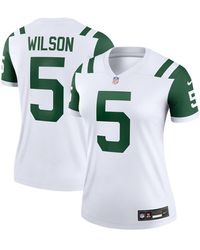 Nike - Garrett Wilson Classic Alternate New York Jets Alternate Legend Player Performance Top - Lyst