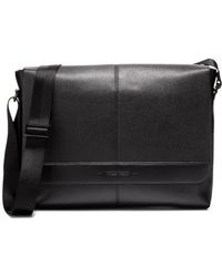 Cole Haan - Triboro Small Leather Messenger Bag - Lyst