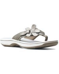 Clarks - Cloudstepper Brinkley Flora Sandals - Lyst