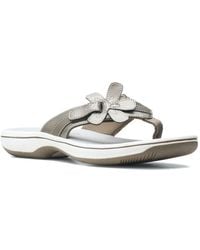 Clarks - Cloudstepper Brinkley Flora Sandals - Lyst
