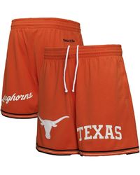 Mitchell & Ness - Â Texas Longhorns Team Origins Mesh Shorts - Lyst
