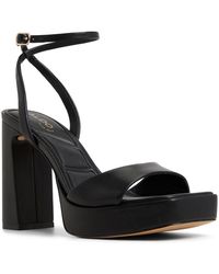 ALDO - Lothon Two-piece Platform Heeled Dress Sandals - Lyst