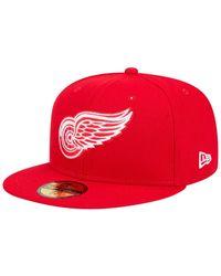 KTZ - Detroit Wings Core 59fifty Fitted Hat - Lyst