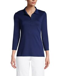 Lands' End - Supima Cotton Polo - Lyst
