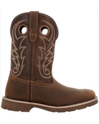 Georgia Boot - Core 37 Western 11" Waterproof Pull-on Work Boot - Lyst