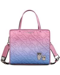 Karl Lagerfeld - Karl And Choupette Maybelle Satchel - Lyst