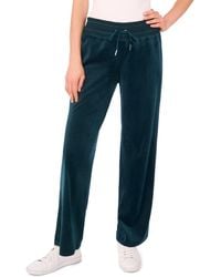 Vince Camuto - Velour Drawstring-waist Straight-leg Pants - Lyst